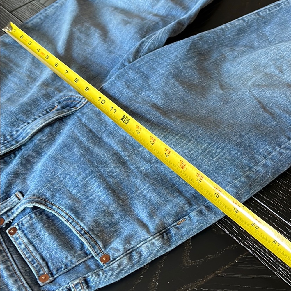 Madewell Classic Straight Blue Jeans Size 26 - Picture 12 of 15